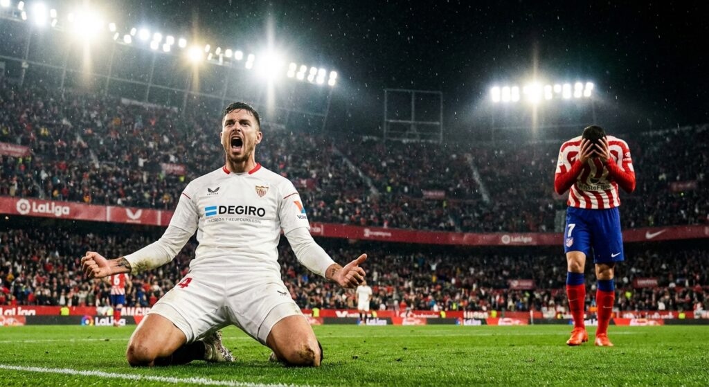 أتلتيكو مدريد يسقط أمام إشبيلية في الدوري الإسباني