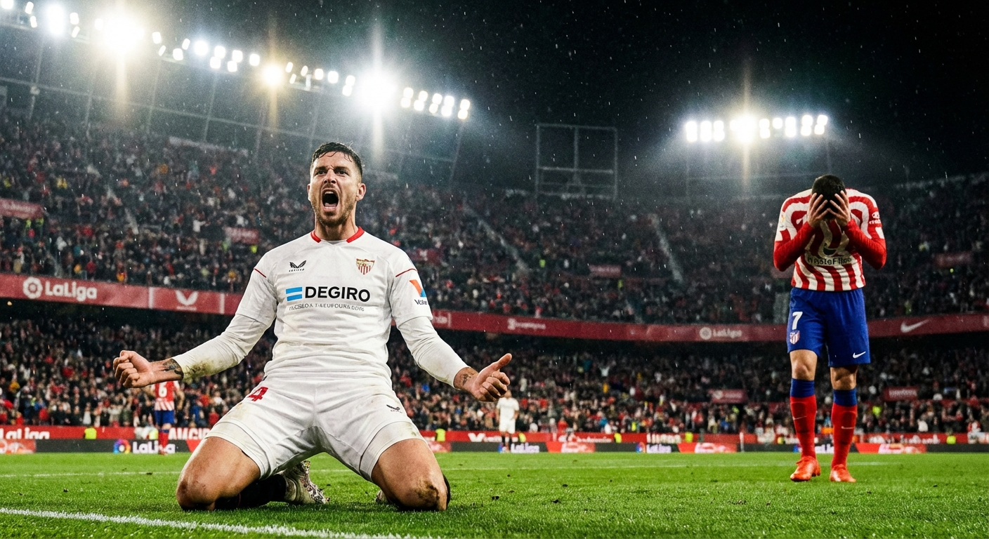 أتلتيكو مدريد يسقط أمام إشبيلية في الدوري الإسباني
